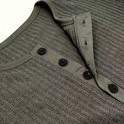 Men's Ultra Comfortable Henley Shirt