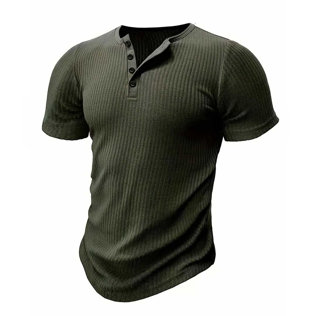 Men's Ultra Comfortable Henley Shirt