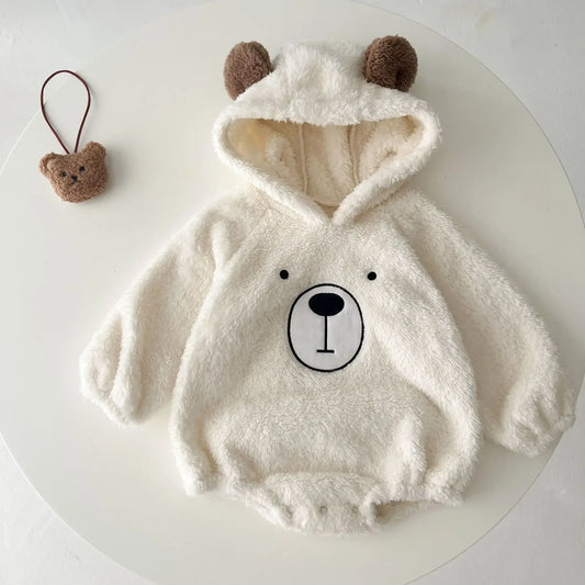 Cuddly Cub Winter Rompers