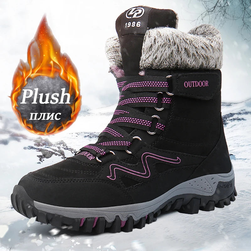 CozyStride Winter Velvet Boots