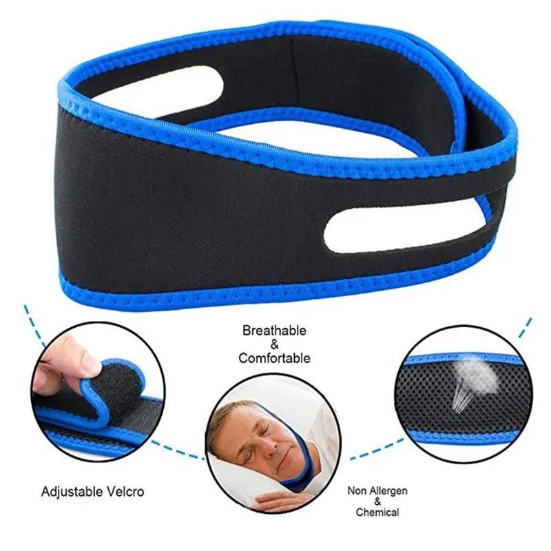 SleepWell Snore-Free Chin Strap